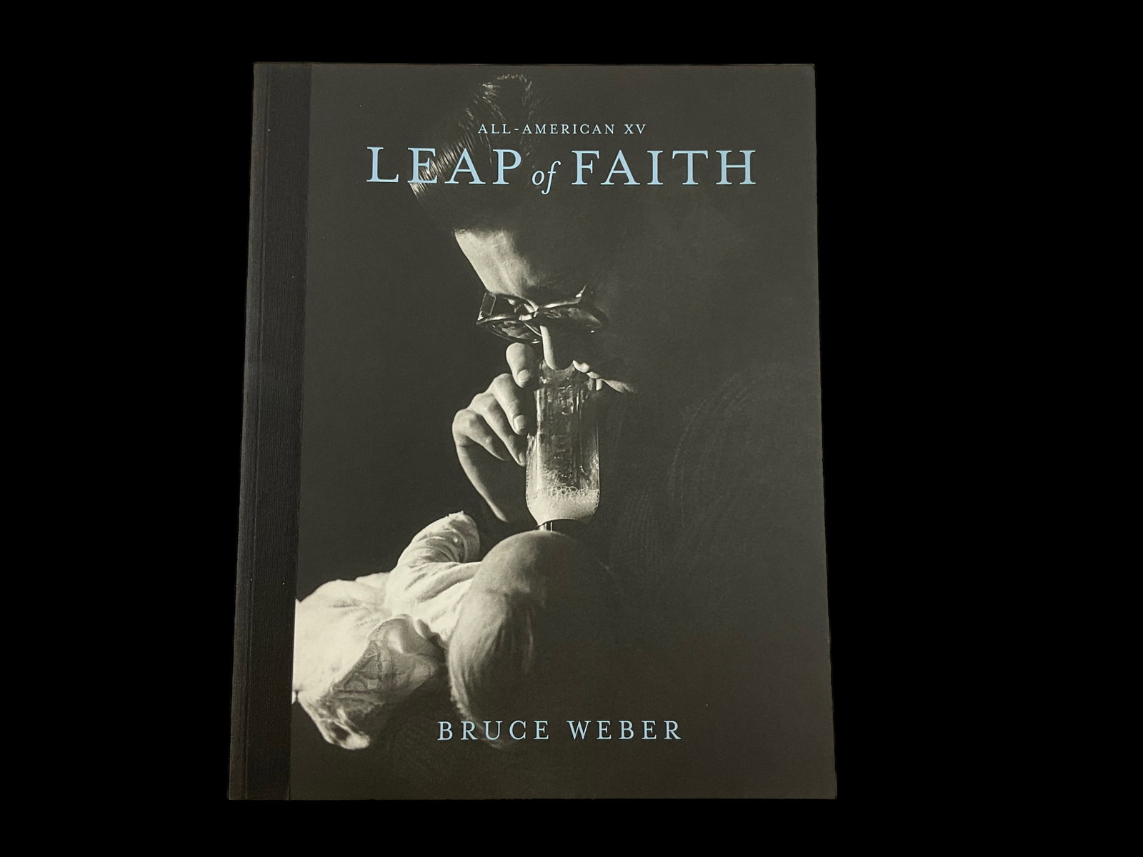 Bruce Weber "All American XV Leap of Faith" 2015: Bruce Weber, "All American XV, Leap of Faith", teNeues, 2015, ISBN 9783832732998, in slipcase, with Inscribed and Signed Christmas post card, Condition very good, some wear, chips, and scuff