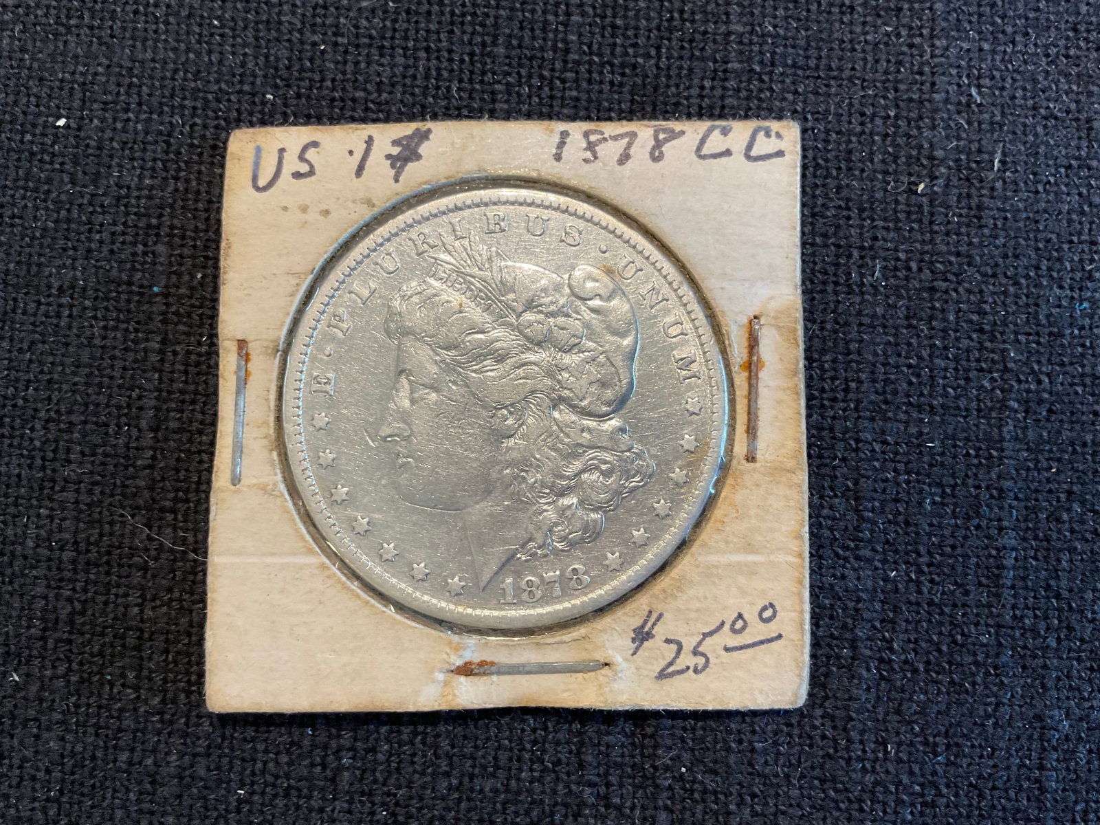 1878 CC Morgan Silver Dollar Carson City Mint (1 of 2)
