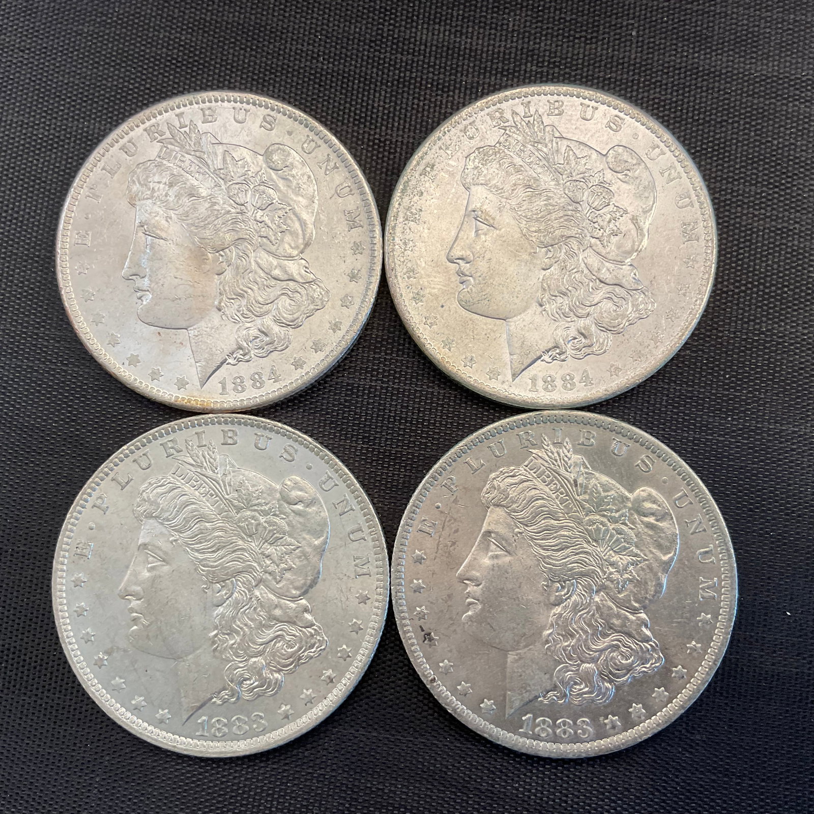 Group of 4 Morgan Silver Dollars (1 of 12)