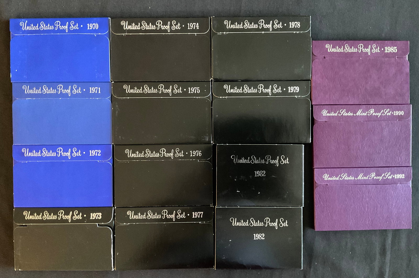 Group of 15 US Mint Proof Sets (1 of 4)