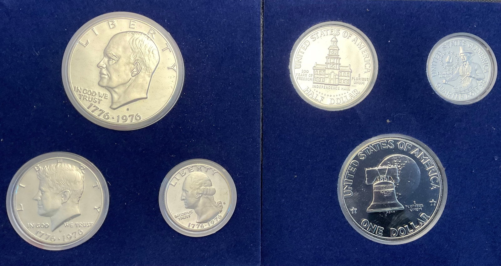 Group of Two US Bicentennial 3-Piece Silver Proof Set (1 of 15)