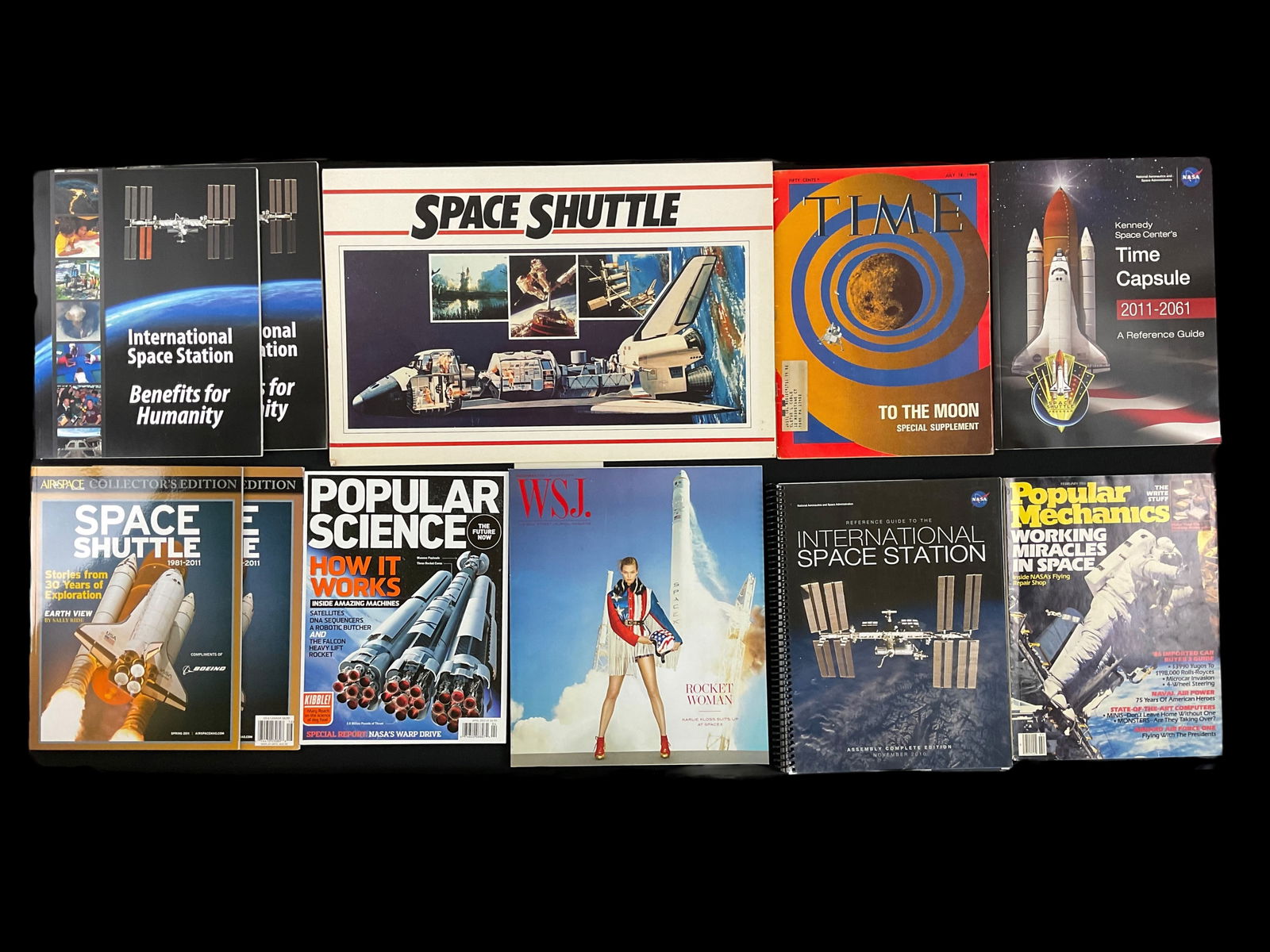 Collection of Space Exploration Themed Magazines and Periodicals (1 of 7)
