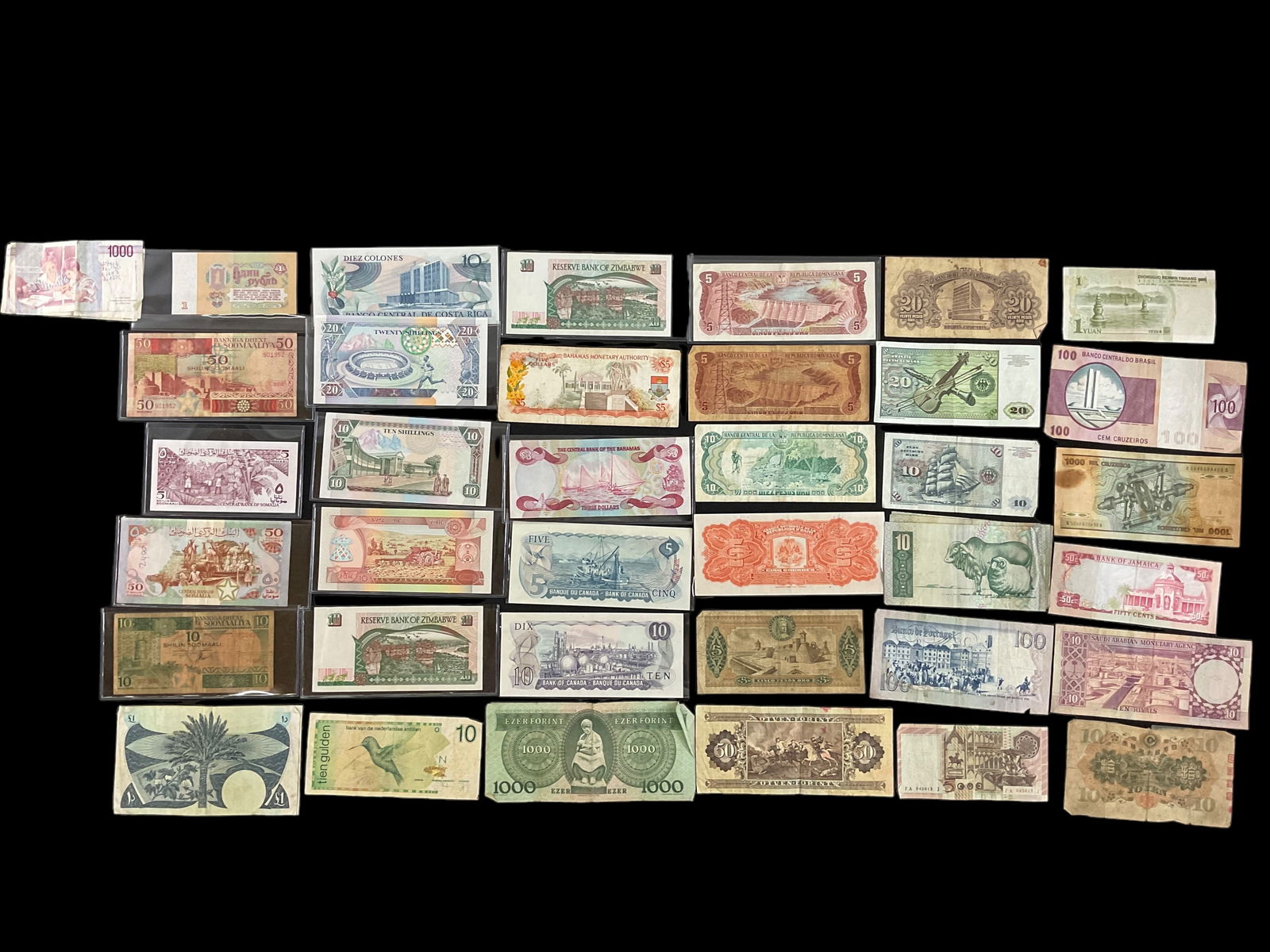Large Group of World Currency Mixed Dates (1 of 8)