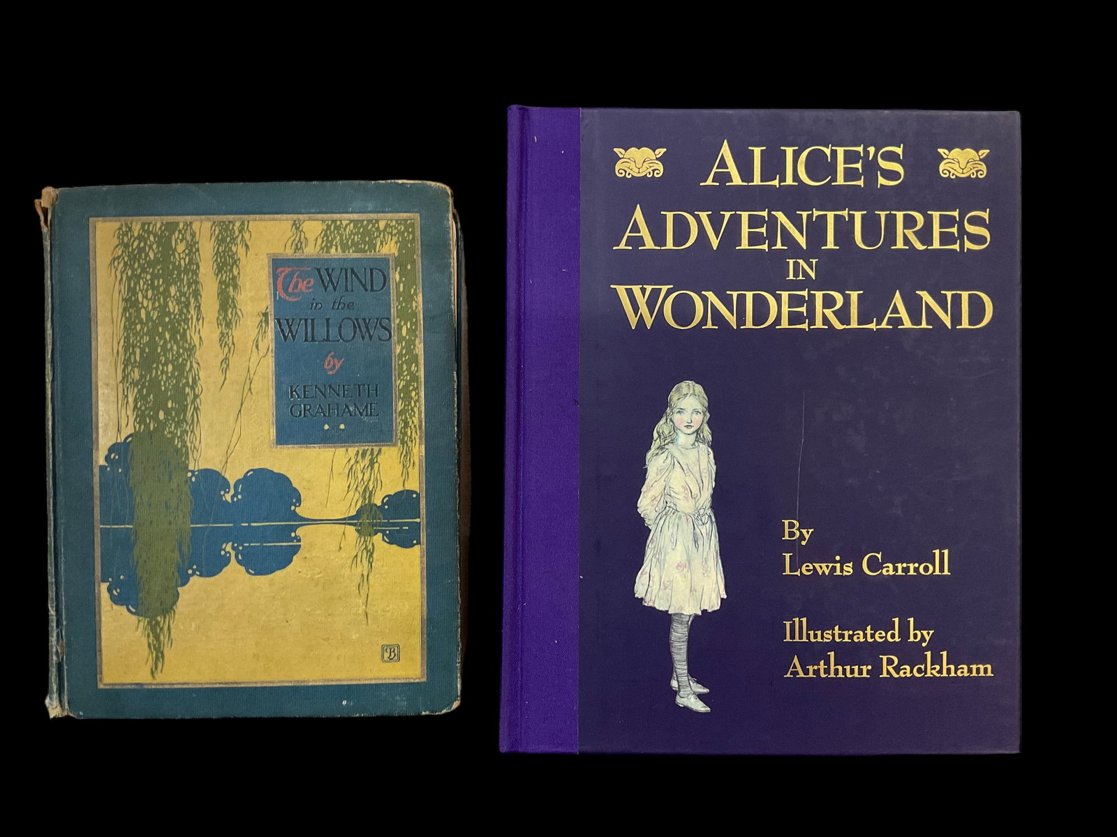 The Wind In The Willows, 1913 by Kenneth Grahame and Alice's Adventures In Wonderland, 1995 by Lewis: The Wind In The Willows, 1913 by Kenneth Grahame and Alice's Adventures In Wonderland, 1995 by Lewis Carroll 1) The Wind In The Willows, 1913, by Kenneth Grahame, Illustrated by Paul Bransom, Publ