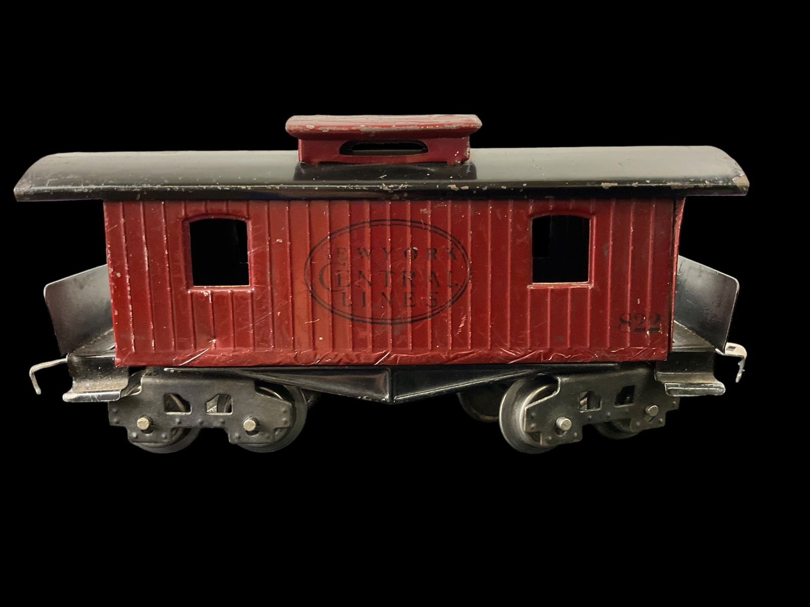 Lionel Prewar (1915-26) O Gauge 822 Caboose New York Central Lines (1 of 6)