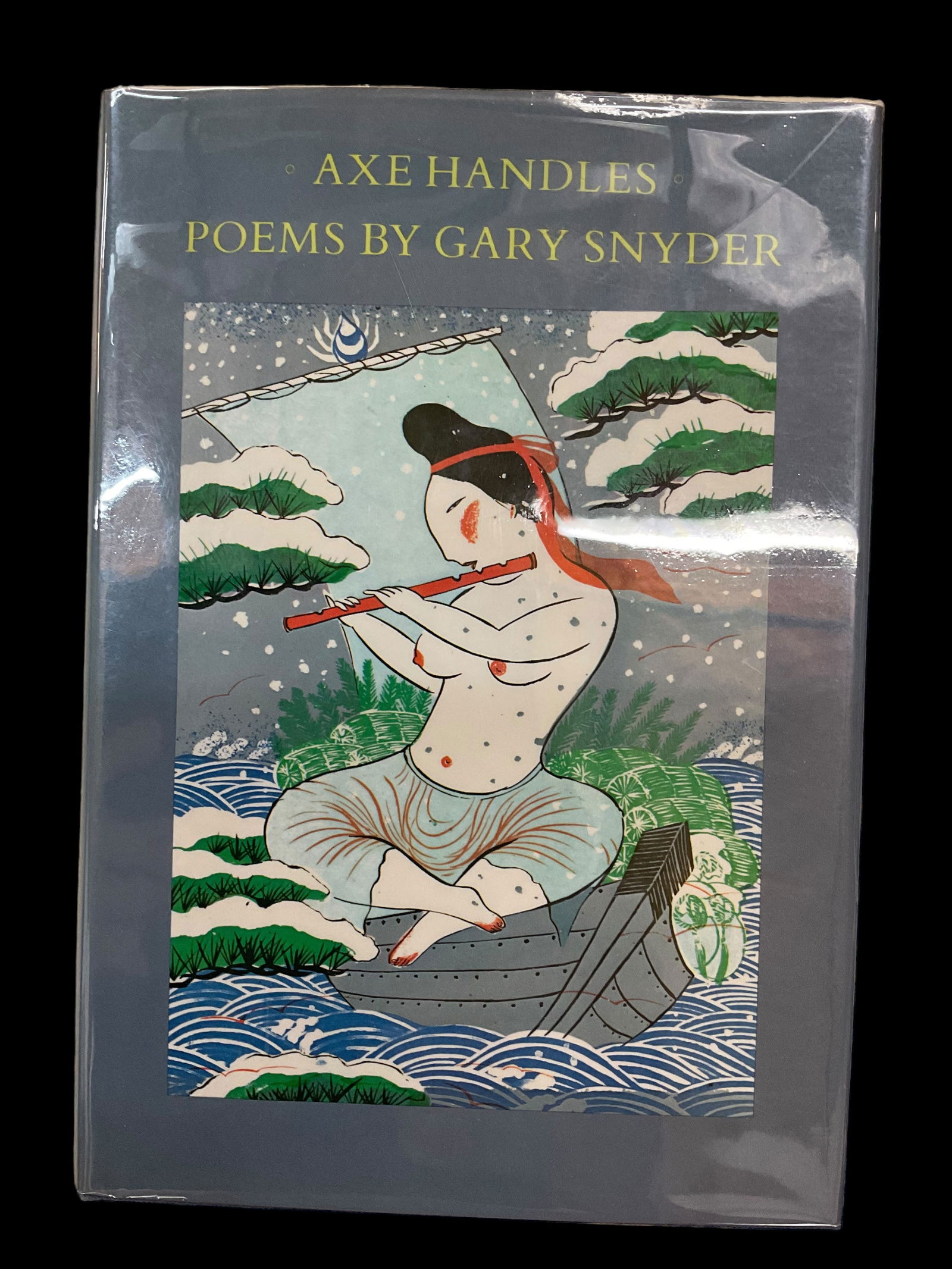 Axe Handles Poems by Gary Snyder, Signed 1st Edition, 1983 Hardcover (1 of 12)