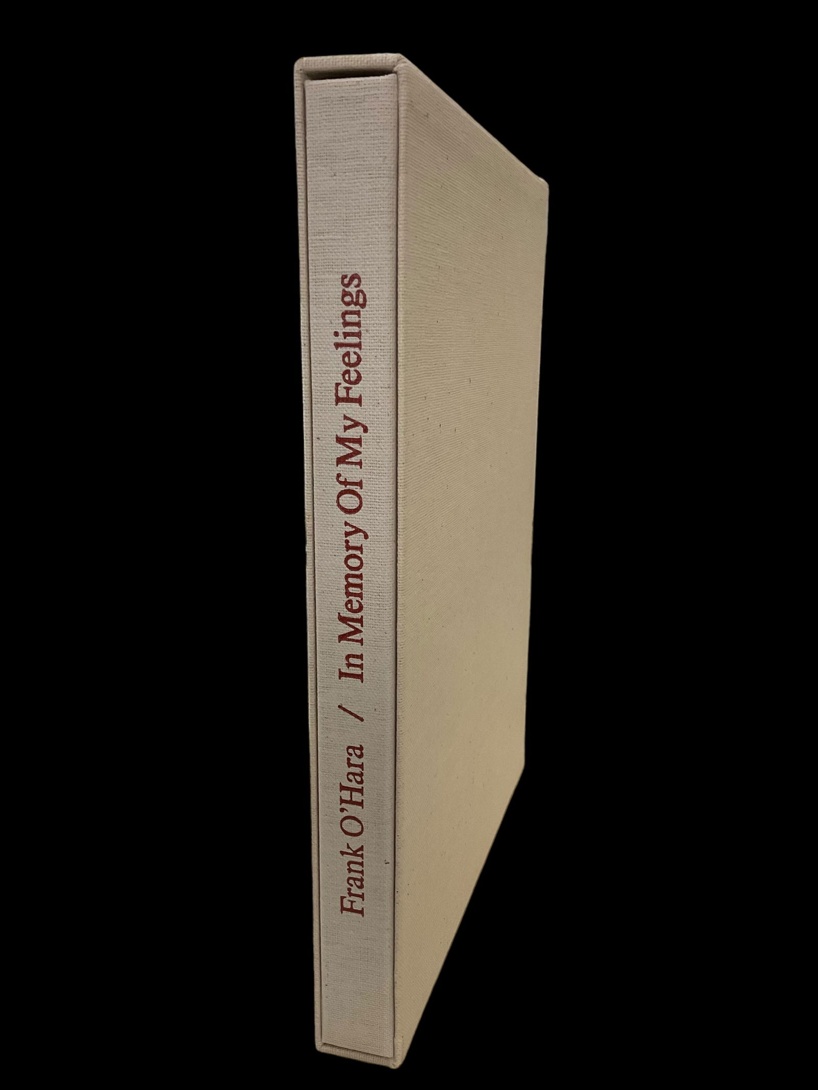 In Memory Of My Feelings by Frank O'Hara, 1967 (1 of 10)