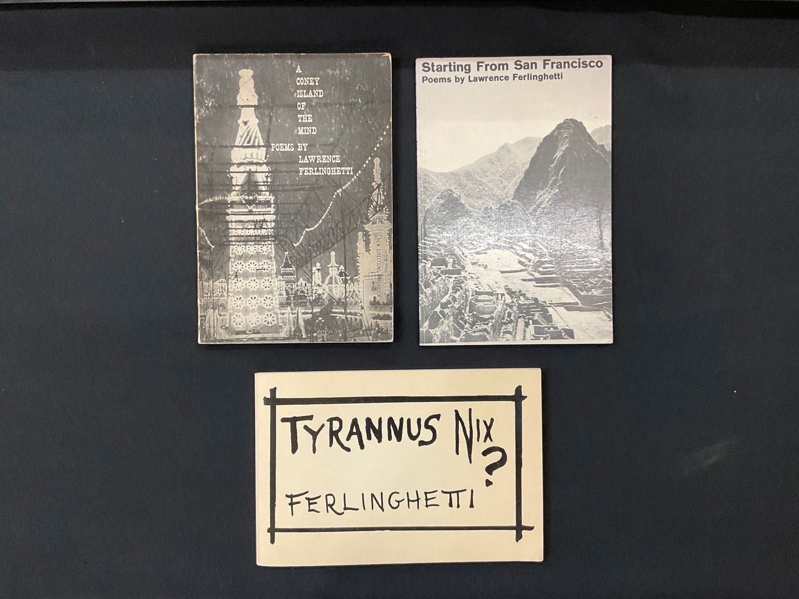 Collection Of 3 Books of Poems by Lawrence Ferlinghetti 1958 to 1969 (1 of 15)