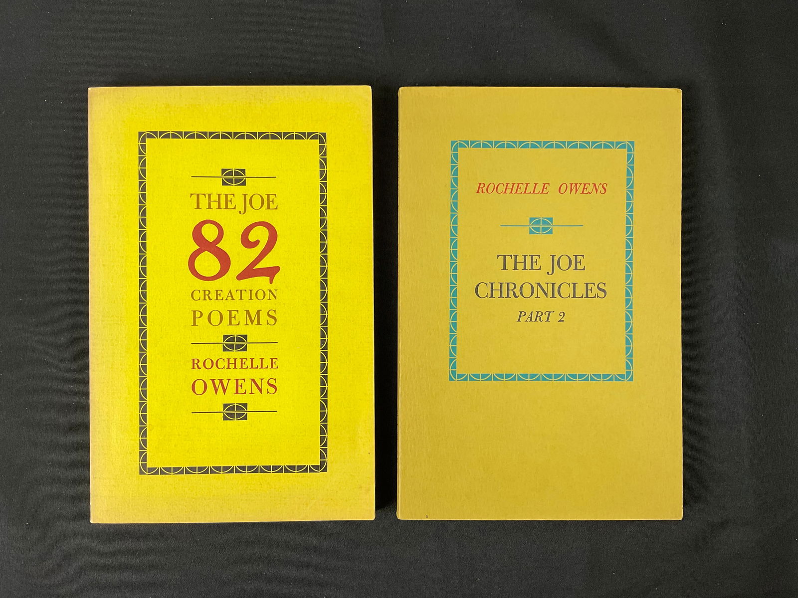 Set Of 2 The Joe 82 Creation Poems 1974 Signed and The Joe Chronicles 1979 by Rochelle Owens (1 of 7)