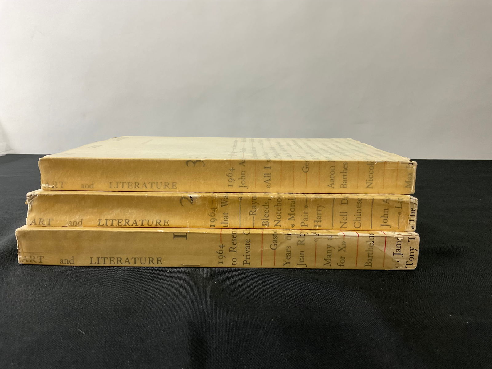 Set Of 3 Volumes Art and Literature 1964 (1 of 5)