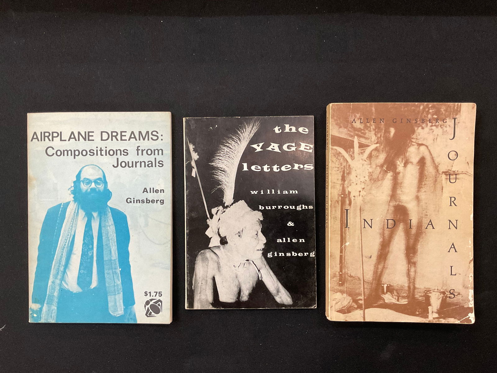 Allen Ginsberg The Yage Letters, Airplane Dreams, Indian Journals (1 of 11)
