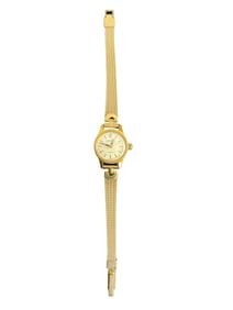 Swiss Benrus Automatic Gold Plated Ladies Watch