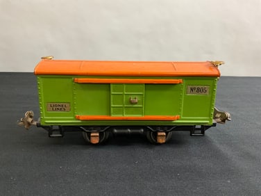 Lionel Prewar O Gauge No. 805 4-Wheel Box Car