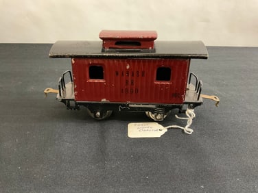 Lionel Prewar O Gauge No 801 Caboose Wabash RR 4890