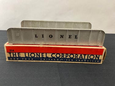 Lionel 314 Plate Girder Bridge with box