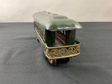 Lionel Prewar O Gauge 612 Observation Car New York Central Lines