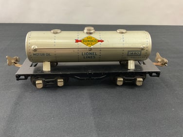 Lionel Prewar O Gauge 1680 Lithographed Oil Tank Car (1931-42)