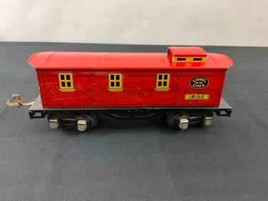 Lionel Prewar O Gauge 1682 Lithographed Caboose (1931-41)