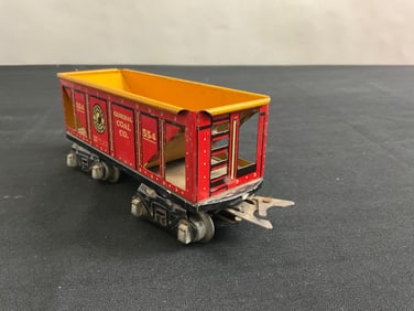 Marx Marlines O Gauge Trains 554 Northern Pacific General Coal Co. Hopper Car