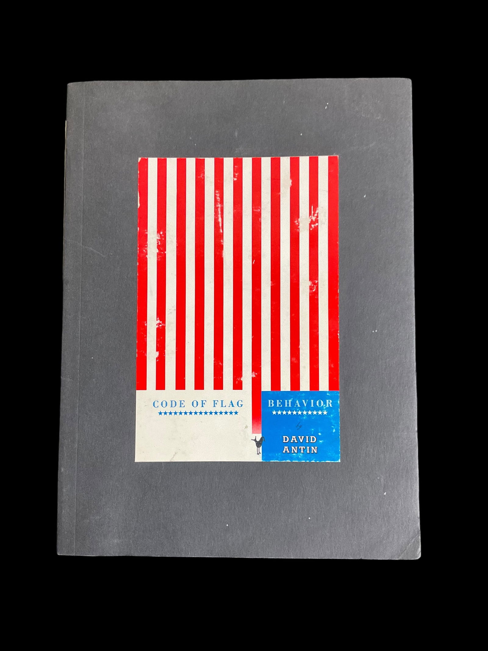 Code Of Flag Behavior by David Antin, 1968, 1 of 750 Copies (1 of 6)