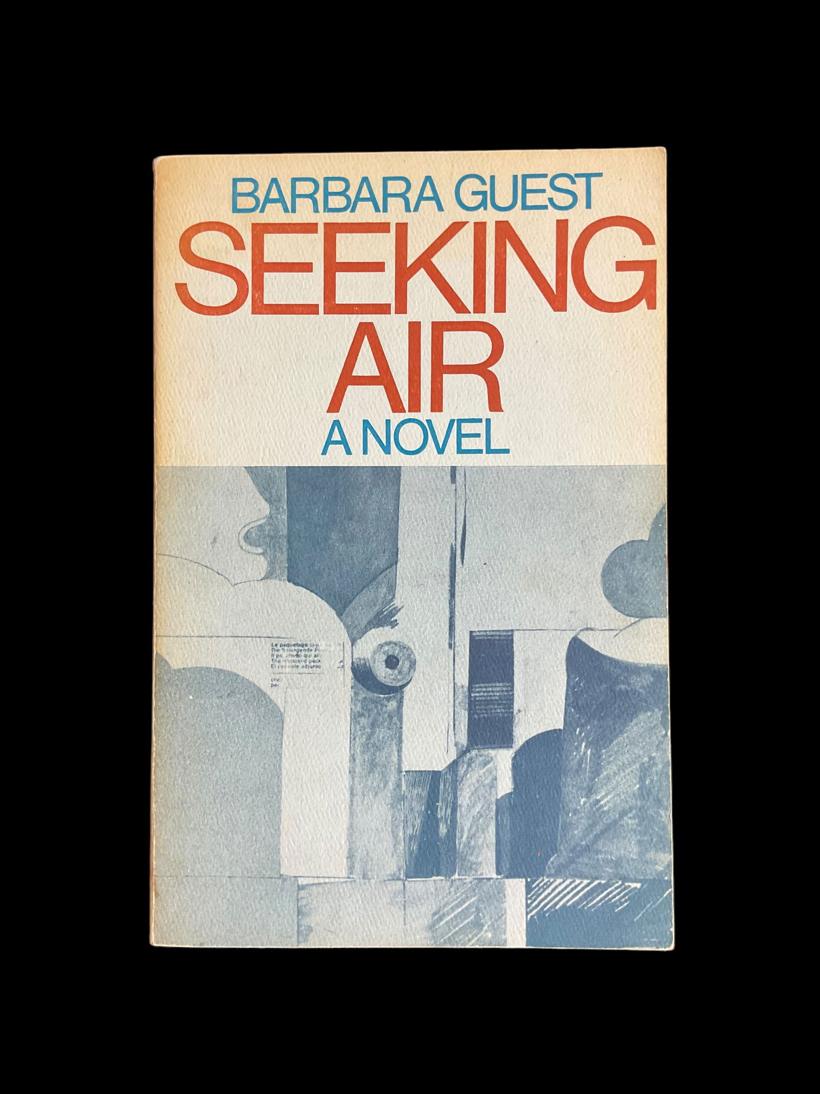 Seeking Air, A Novel by Barbara Guest, 1978 Signed (1 of 7)