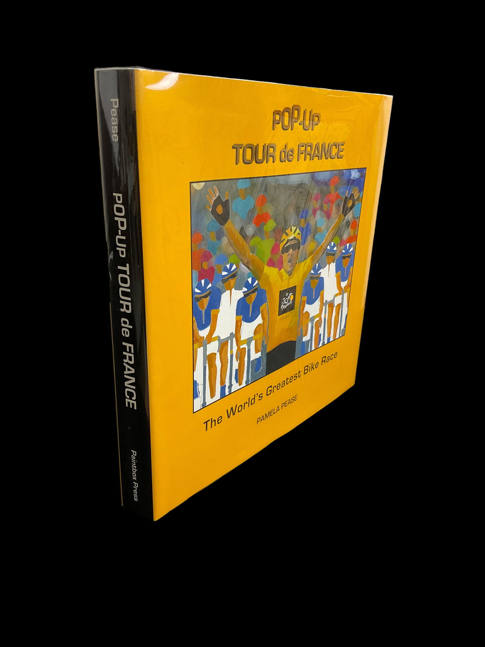Pop-Up Tour de France The World's Greatest Bike Race by Pamela Pease Pop Up Book Signed (1 of 9)
