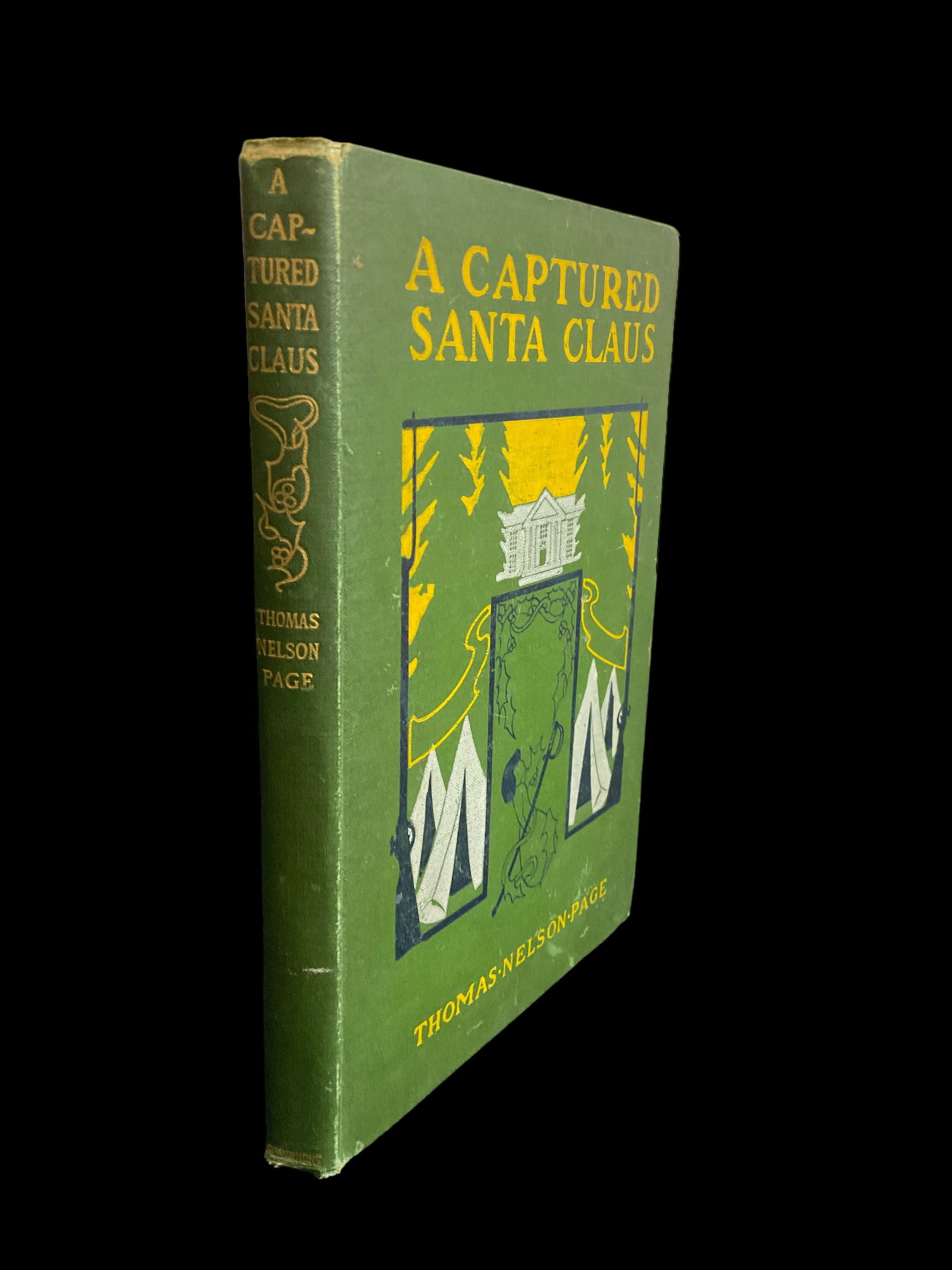 A Captured Santa Claus, 1902, by Thomas Nelson Page, Illustrations by W. L. Jacobs (1 of 11)