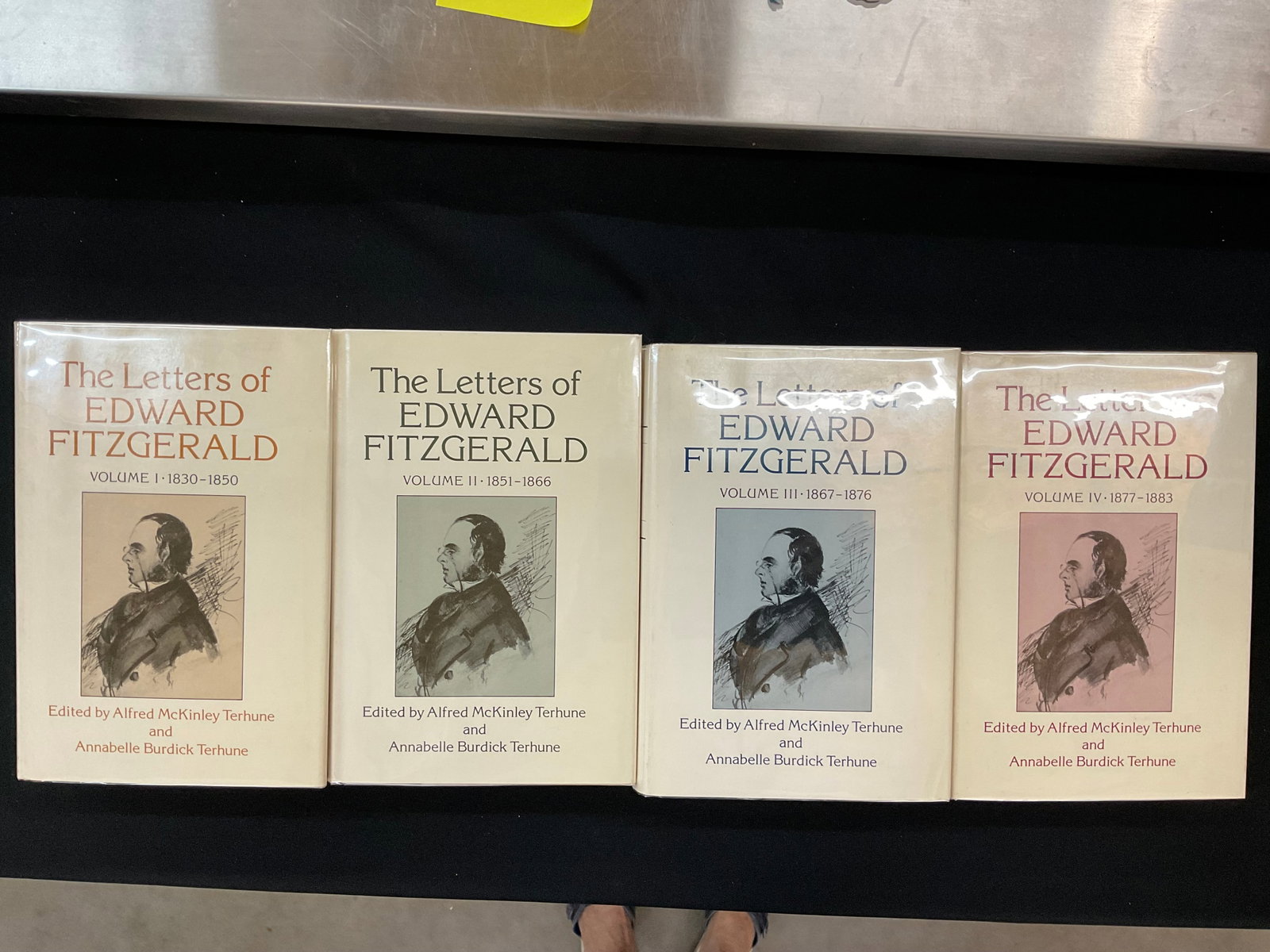 The Letters of Edward Fitzgerald Complete Set in Four Volumes: The Letters of Edward Fitzgerald Complete Set in Four Volumes, Edited by Alfred McKinley Terhune and Annabelle Burdick Terhune, Princeton University Press 1980, Volume I 1830-1850, Volume II 1851-1866
