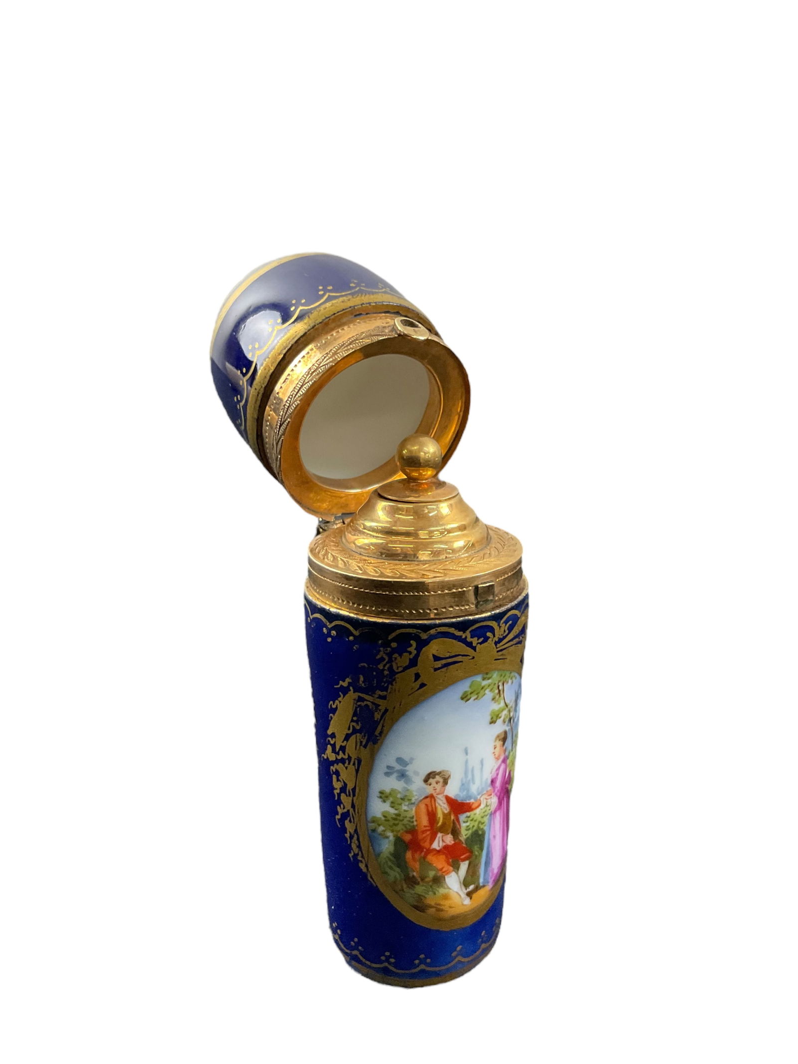 Antique French Porcelain Perfume Bottle (1 of 8)
