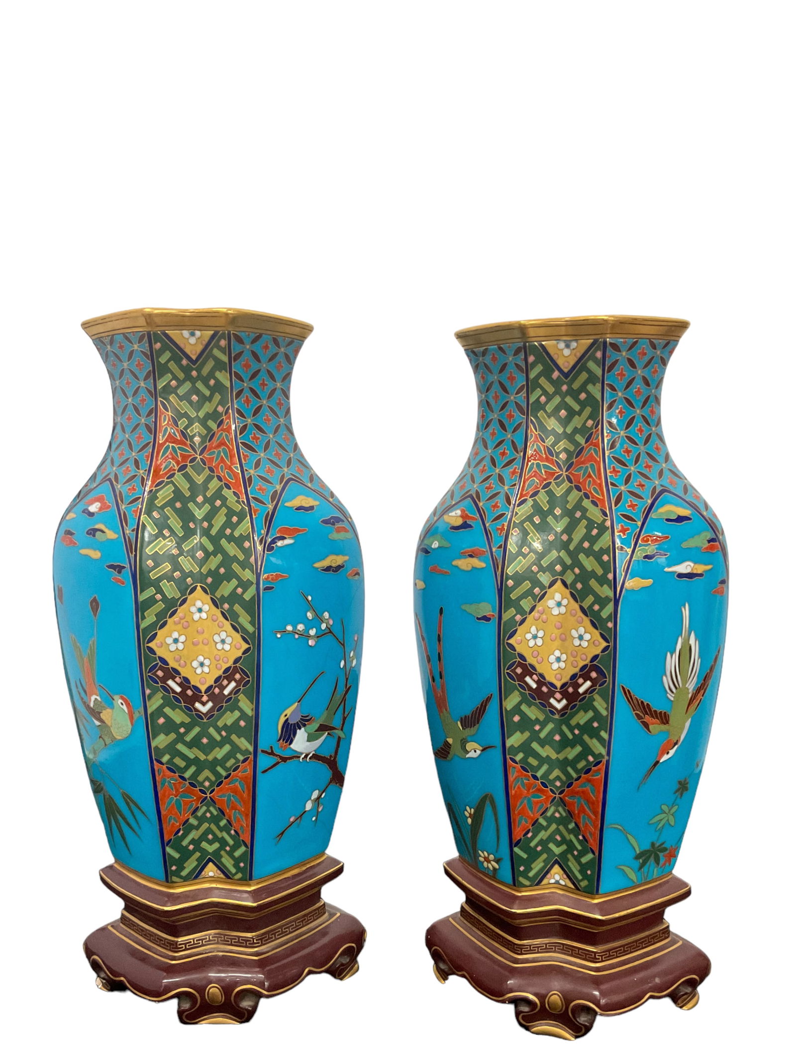 Pair of Christopher Dresser for Minton Vases (1 of 8)