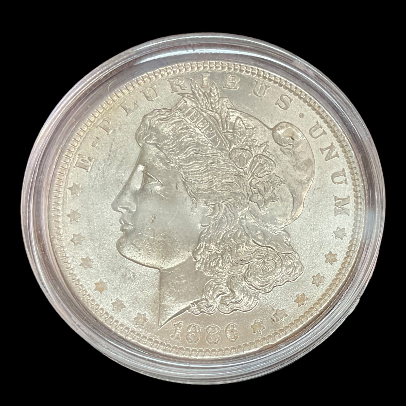 1886 Morgan Silver Dollar (1 of 2)