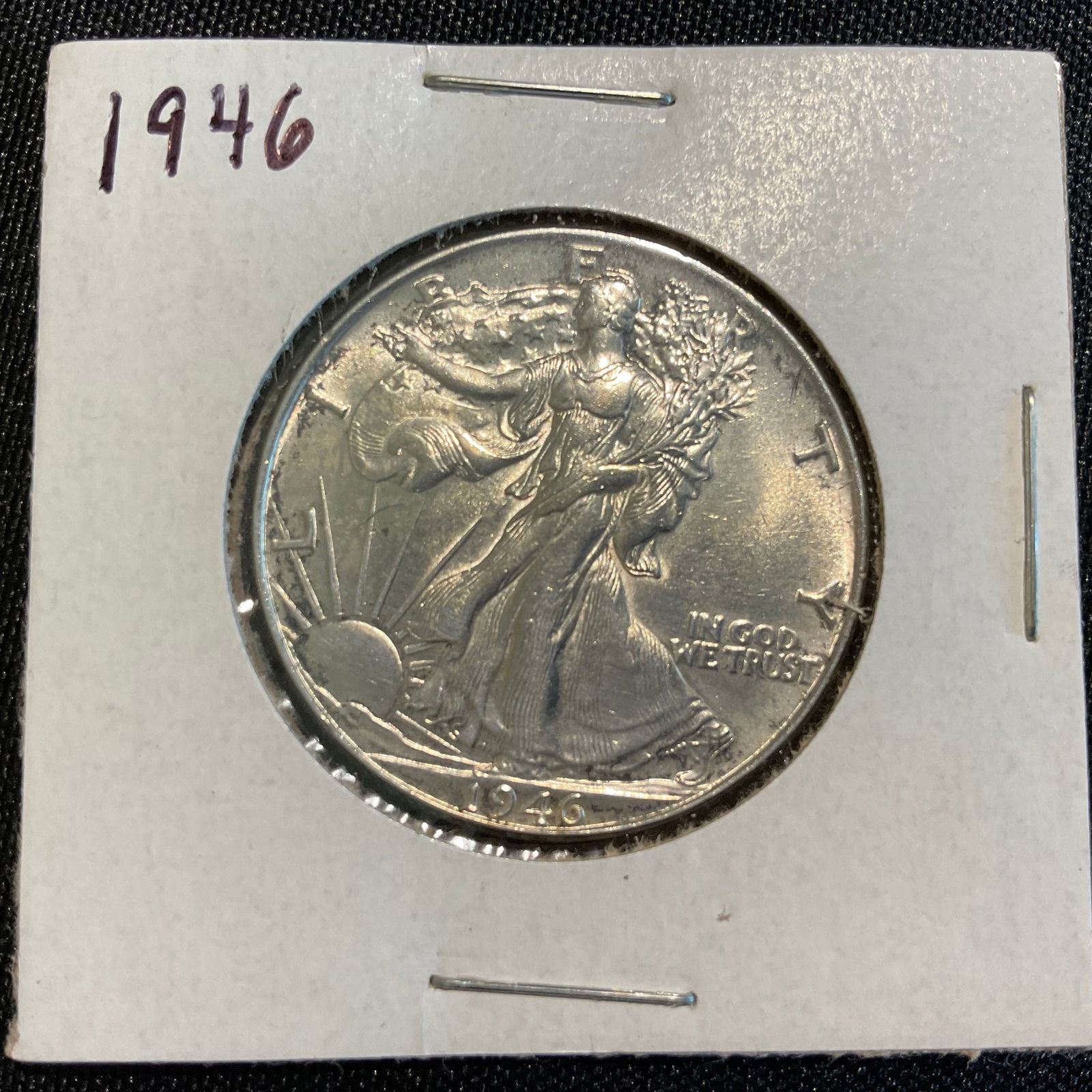 1946 Walking Liberty Silver Half Dollar (1 of 2)