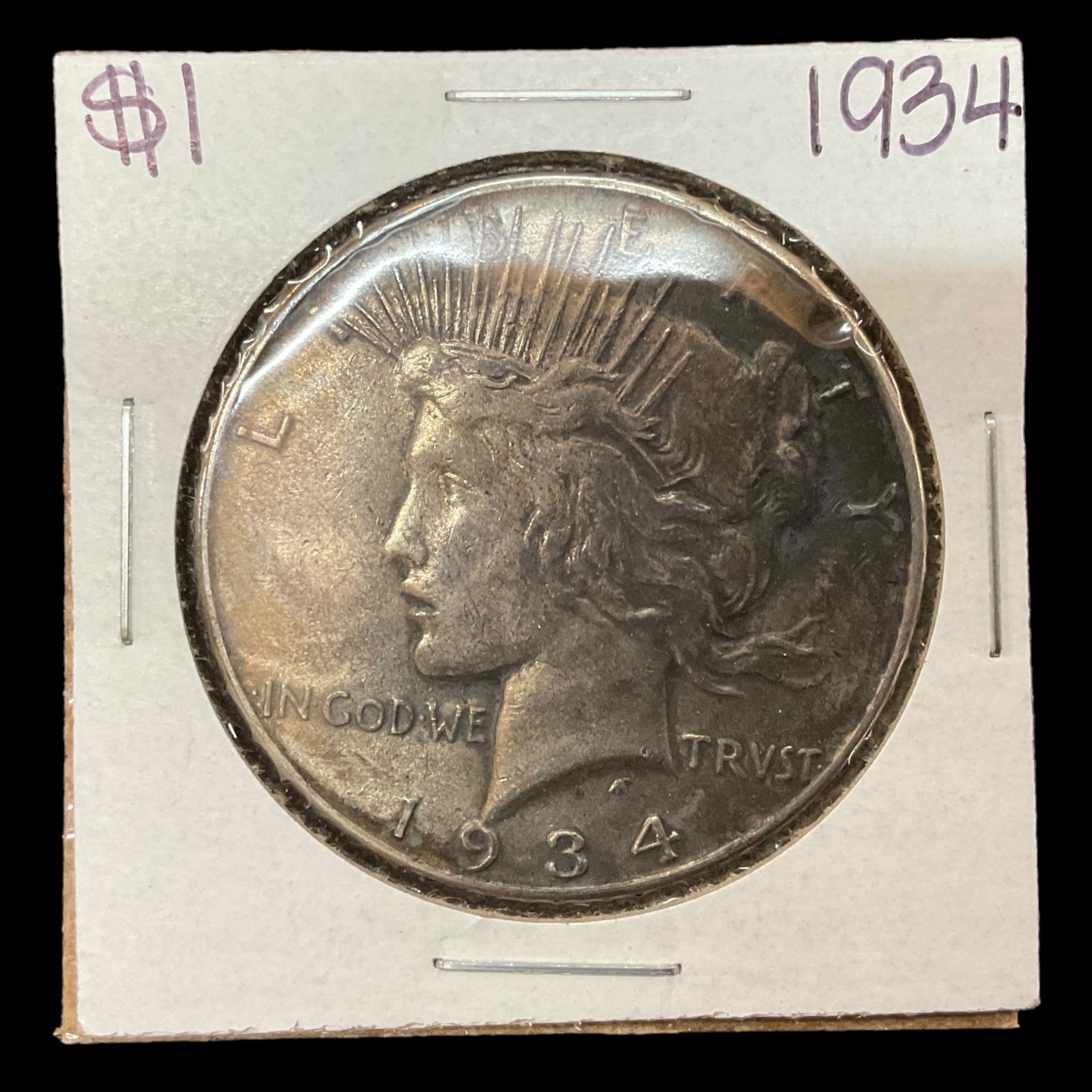 1934 Peace Silver Dollar (1 of 2)