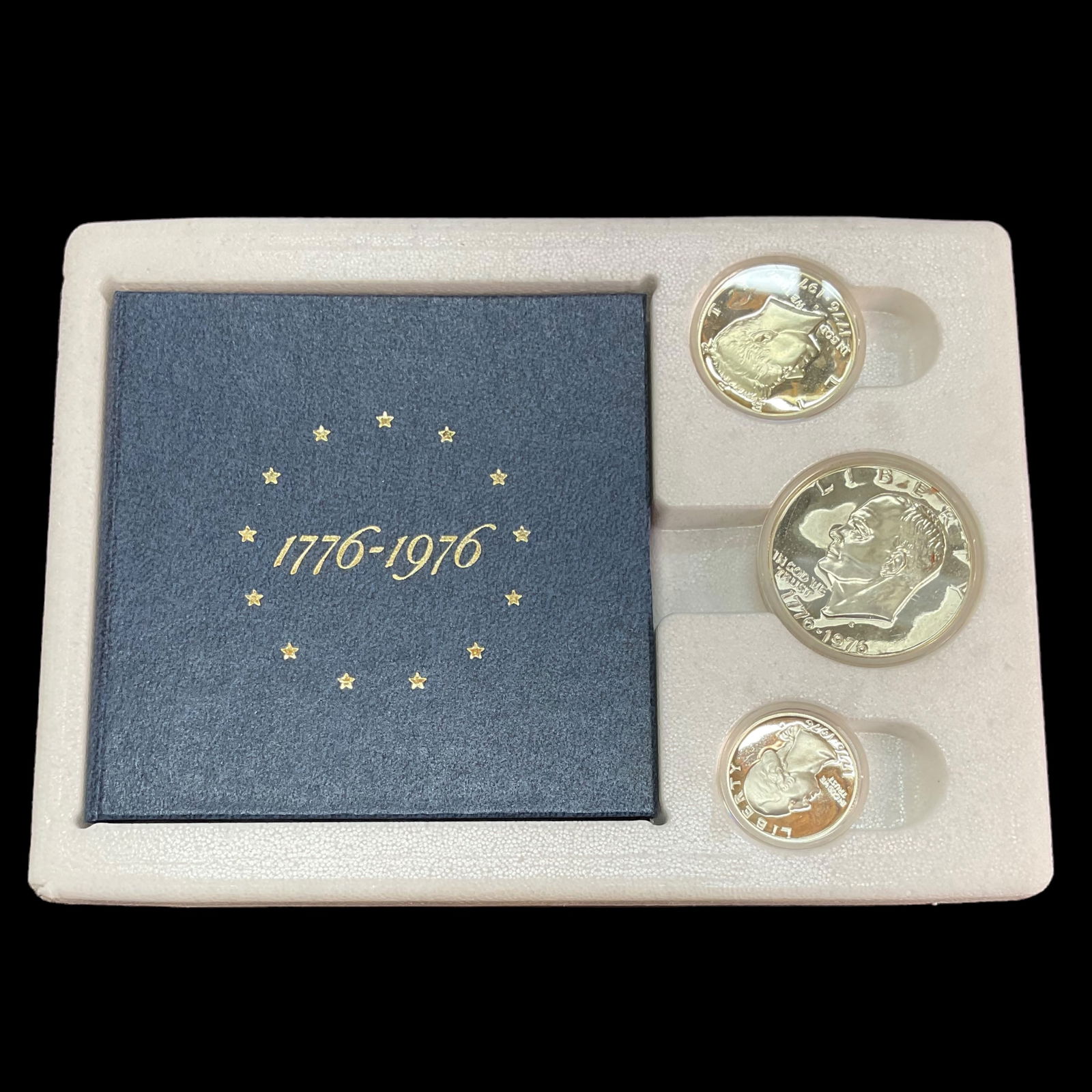 US Mint Bicentennial 40% Silver 3-Piece Proof Set (1 of 7)