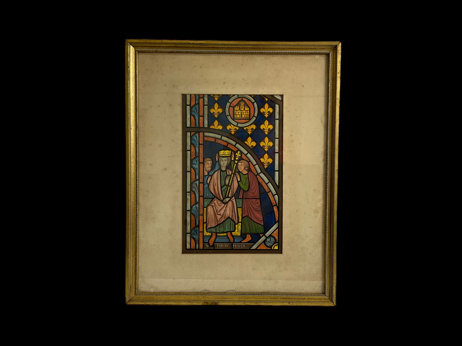 Engraving From Histoire  De La Sainte Chapelle Du Palais (1 of 6)