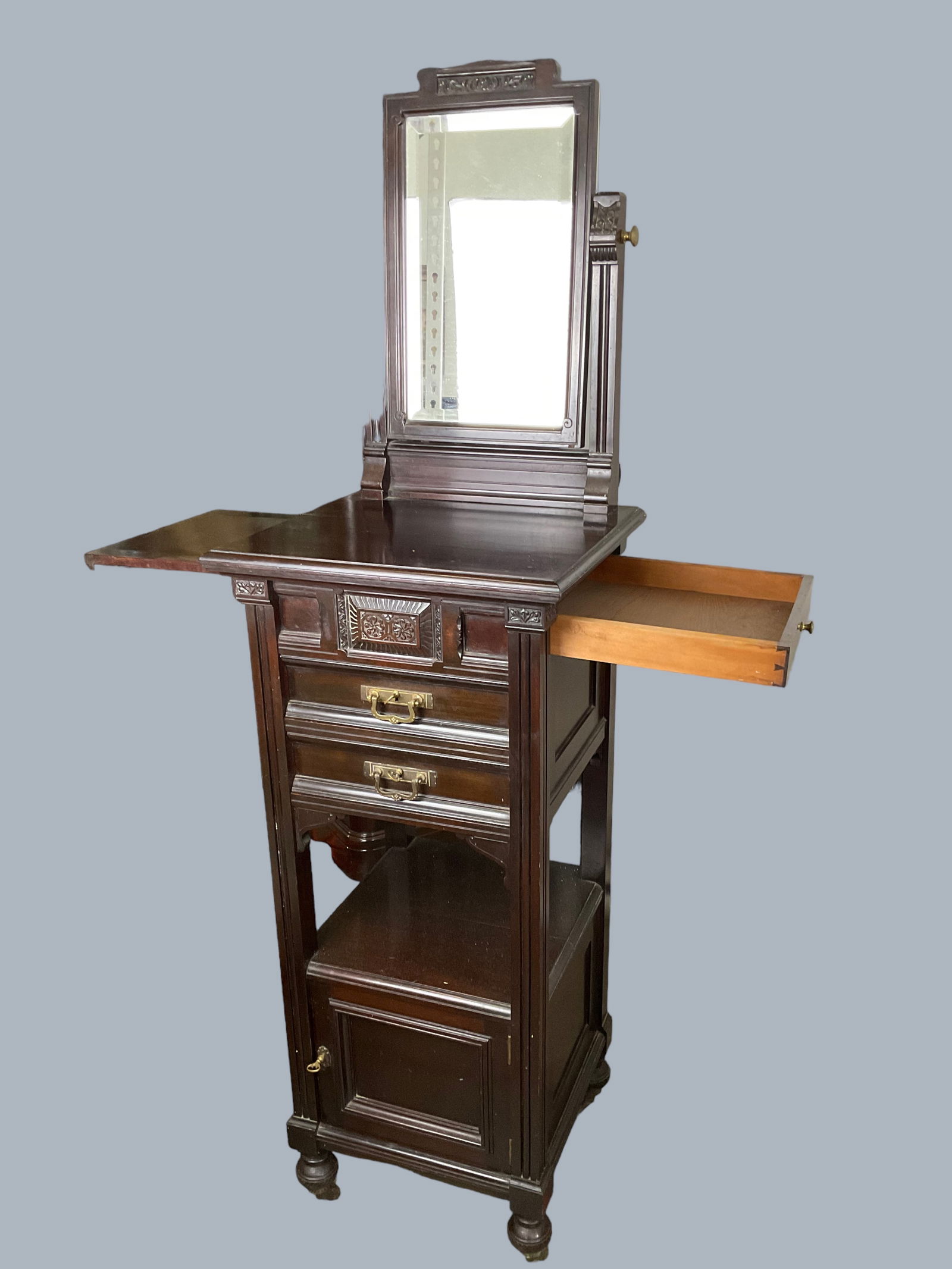 Victorian Eastlake Shaving Stand (1 of 6)