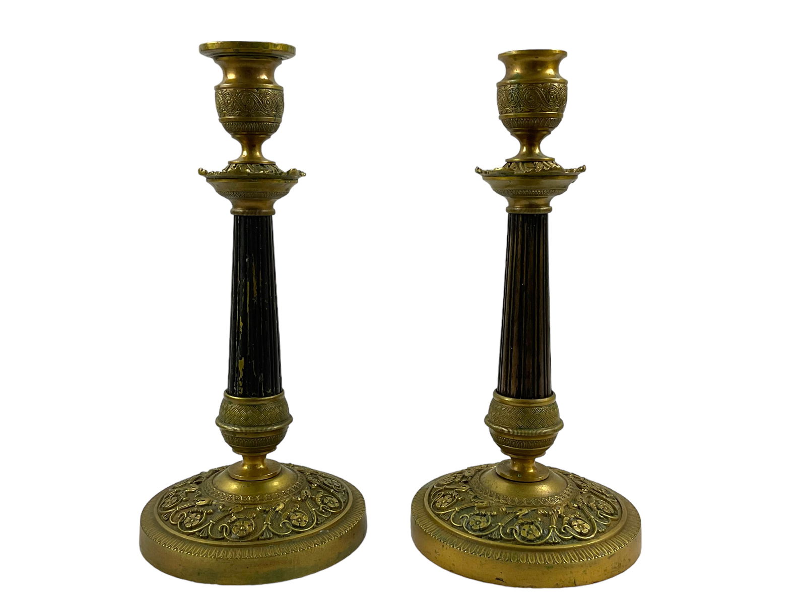 Pair of Brass Decorative Candlesticks (1 of 7)
