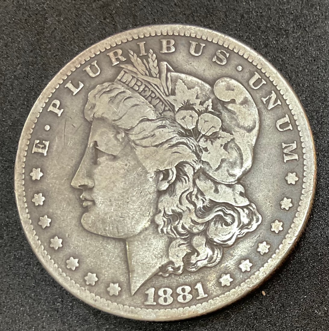 1881 S Morgan Silver Dollar (1 of 2)