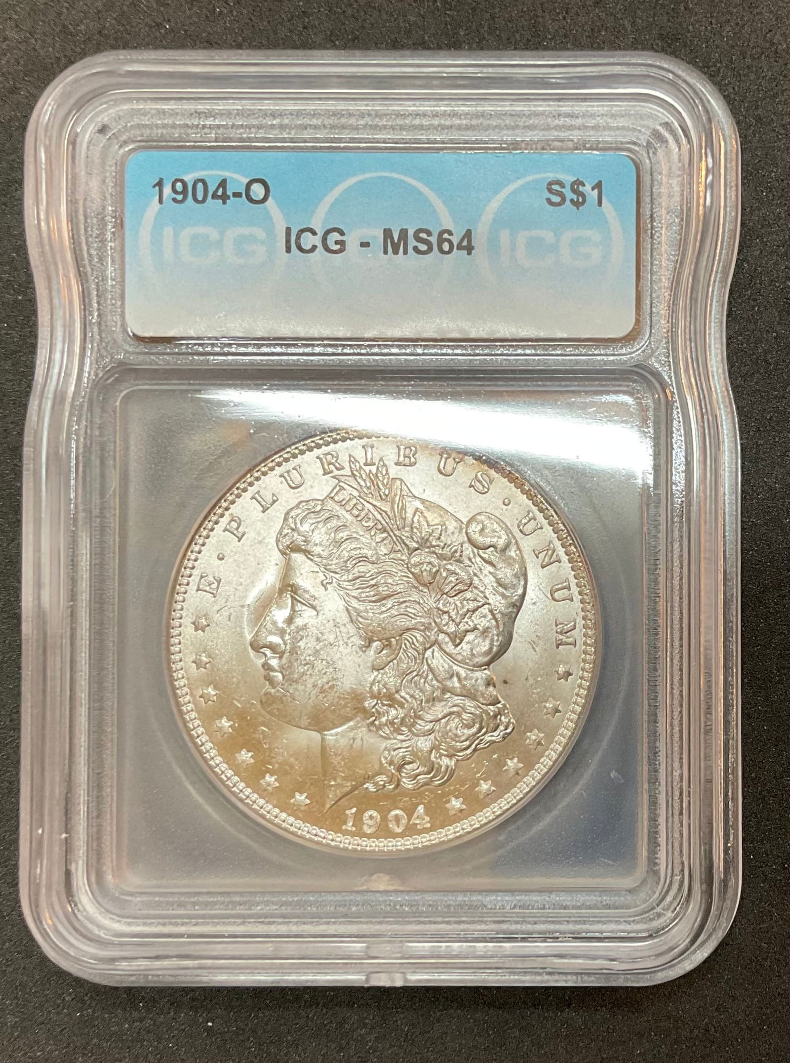 1904 O Morgan Silver Dollar ICG Graded MS64 (1 of 3)