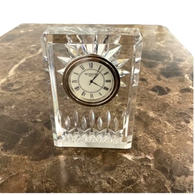 Waterford Ireland Crystal Desk Clock