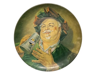 Falstaff Beer Tin Advertising Tray