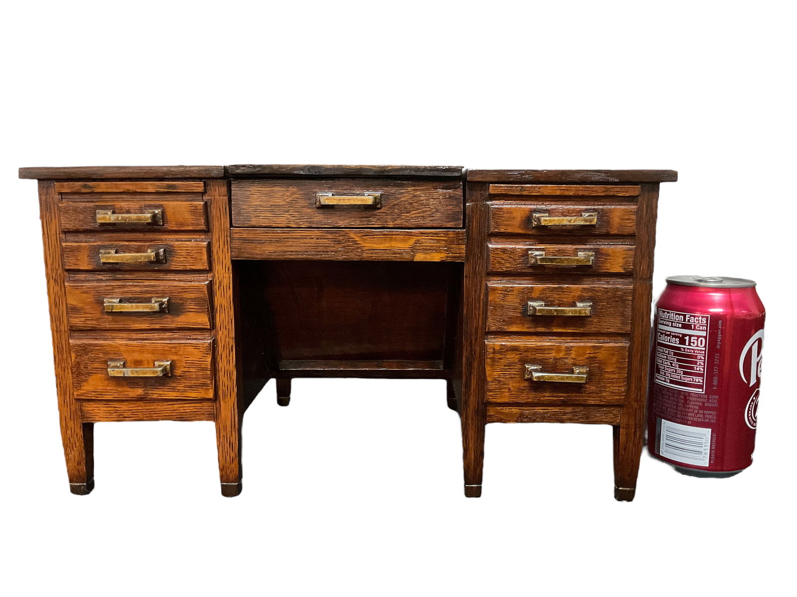 Salesman Sample Dust-proof Typewriter Desk CA Hart circa 1911 (1 of 7)