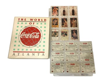 The World of Coca-Cola Atlanta Trading Card Sets, Series 2, 3, and 4.