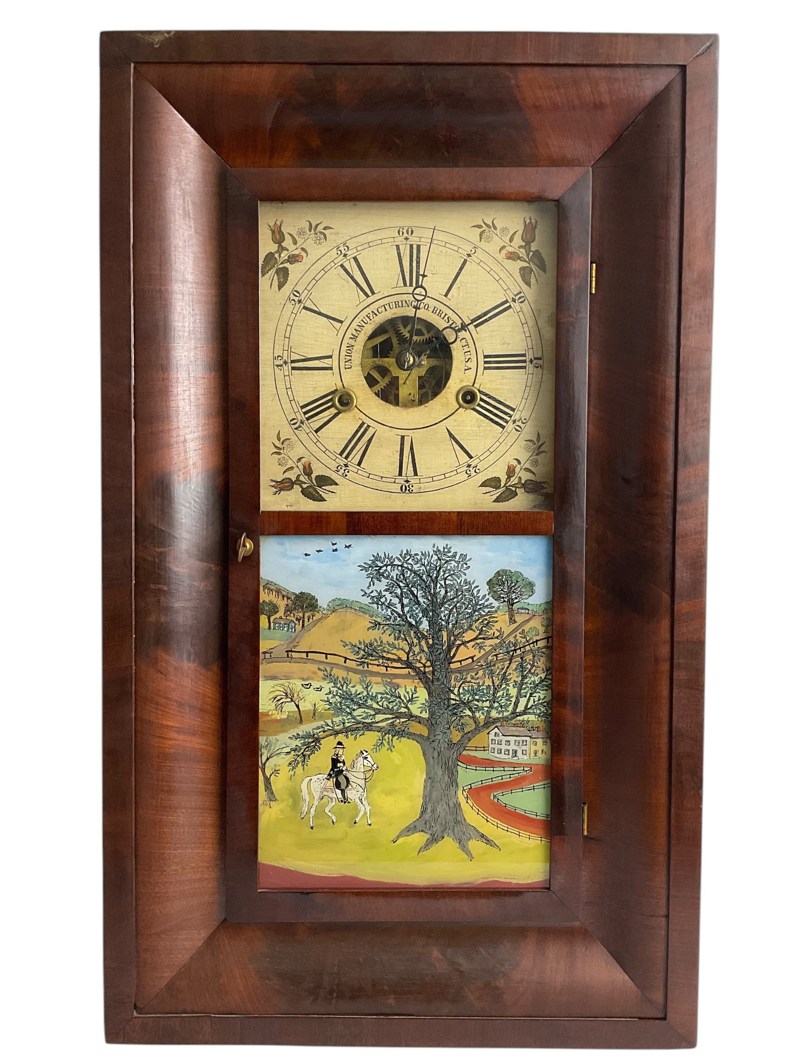 Antique Union Manufacturing Company Wall Clock (1 of 8)