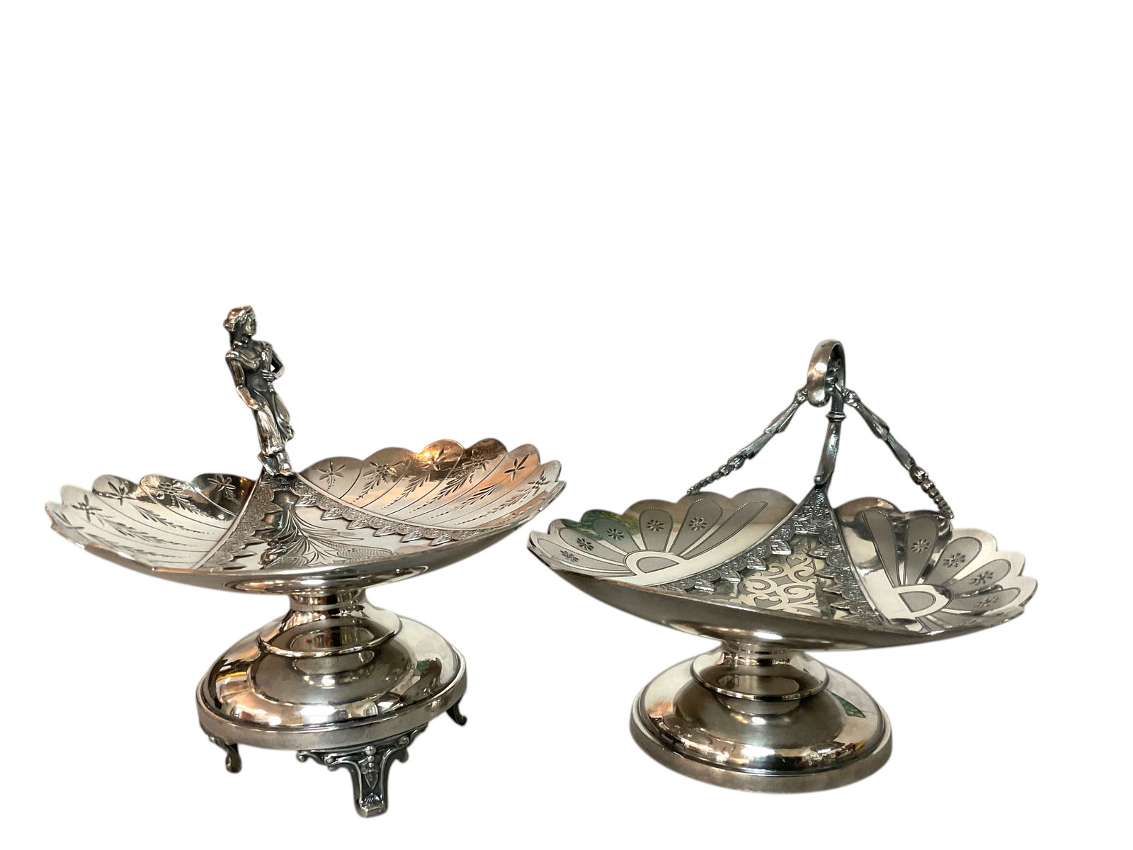 2 Simpson Hall Miller Silver Plate Serving Dishes (1 of 10)