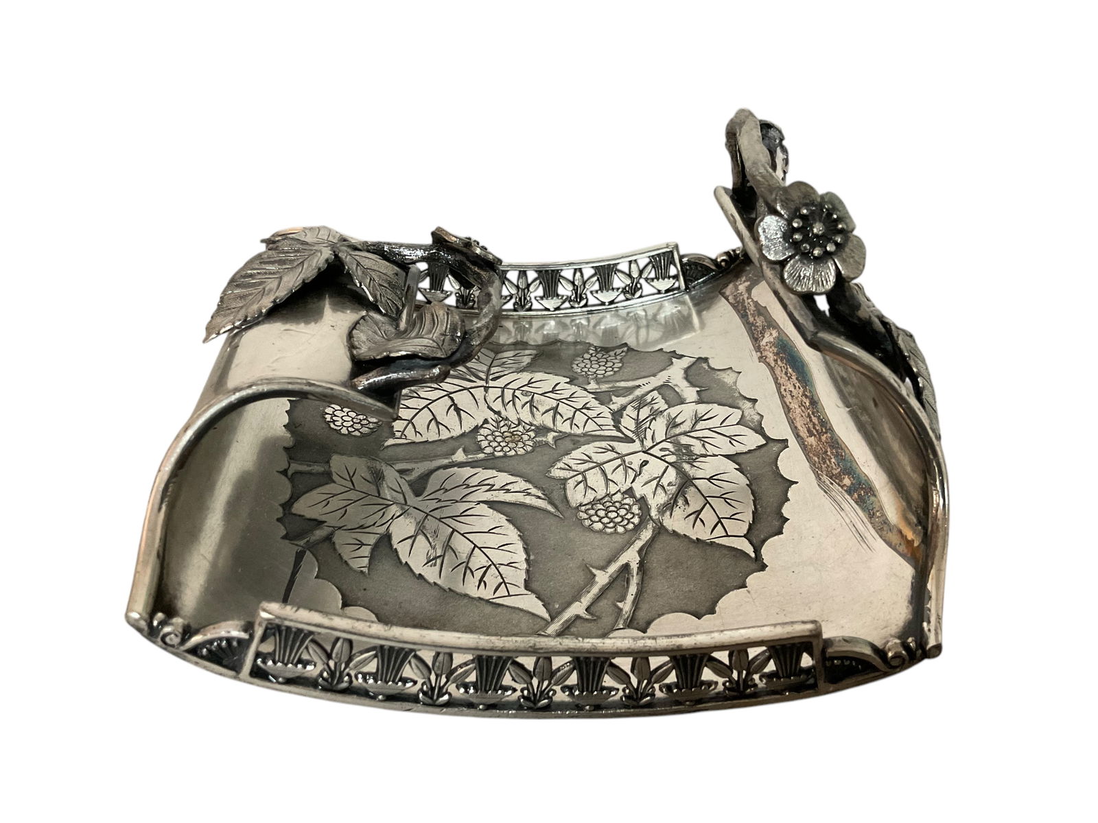 Rogers Smith Silver Plate Bread Basket (1 of 5)