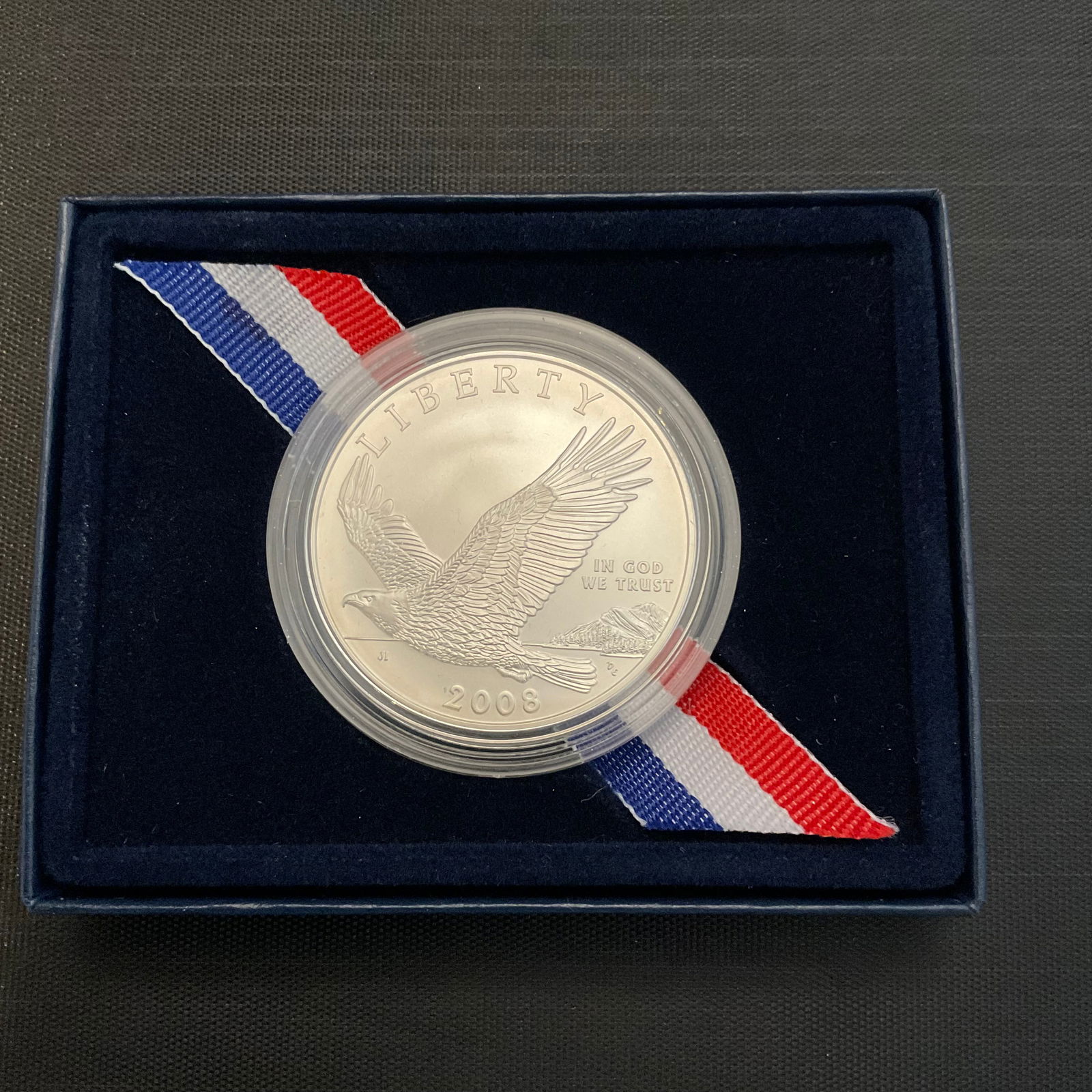 2008 Bald Eagle Commemorative Uncirculated Silver Dollar
