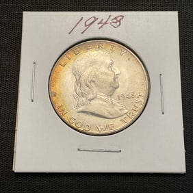 1948 Franklin Silver Half Dollar