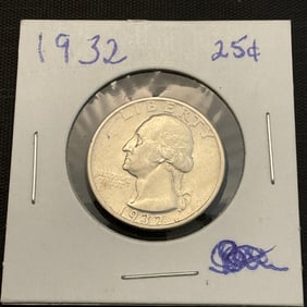 1932 Washington Silver Quarter