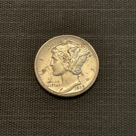 1939 D Mercury Silver Dime